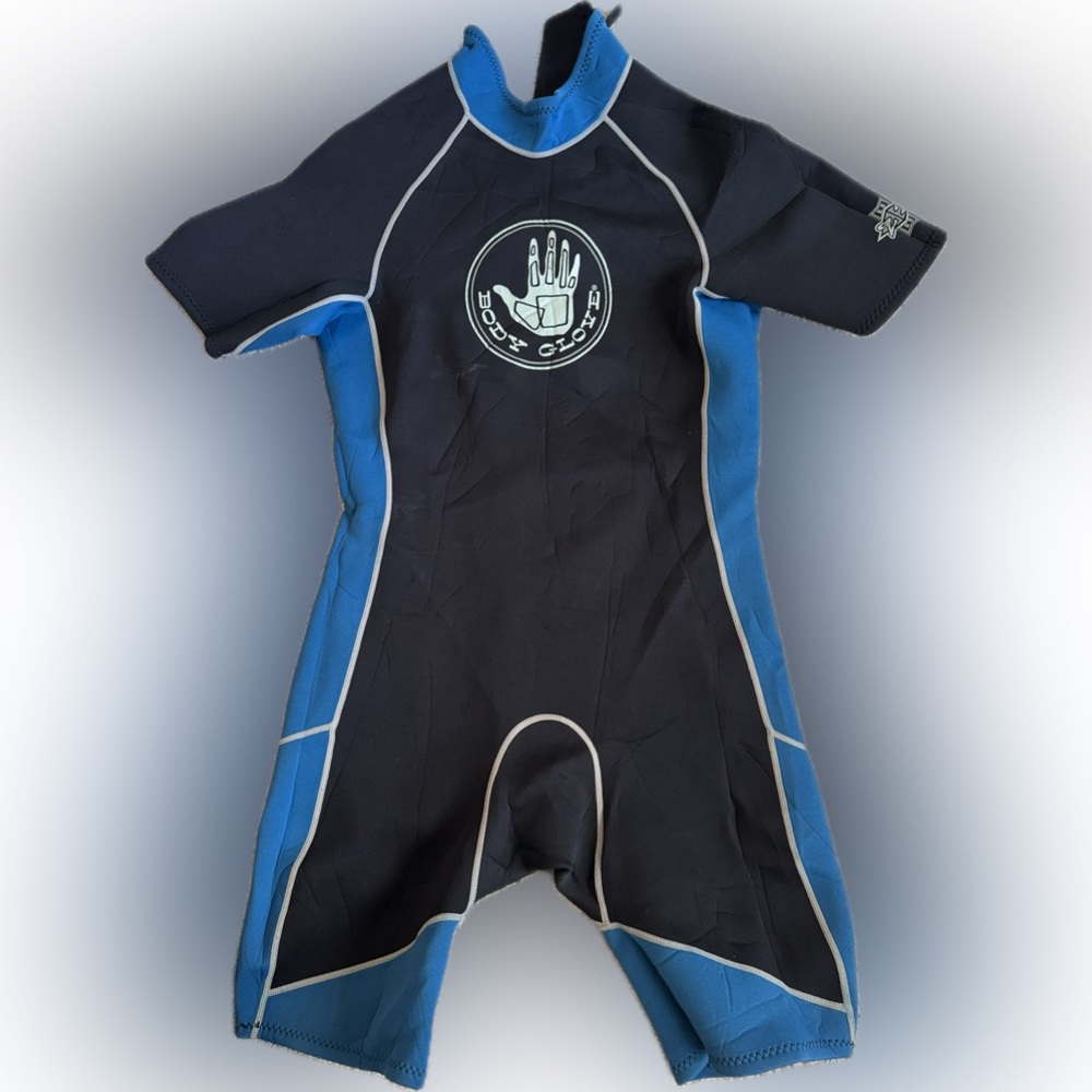 Body Glove Men’s Shorty Wetsuit Black Blue – Size Large